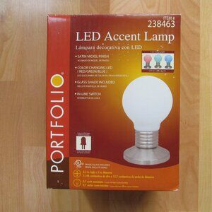 Color LED Accent Lightbulb Lamp NEW